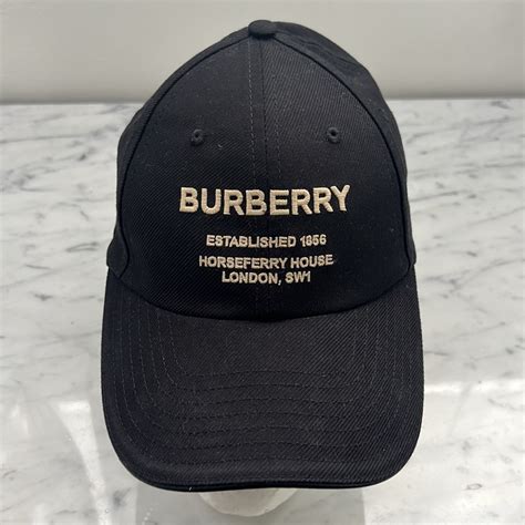 burberry horseferry cap|Burberry Horseferry Logo Embroidered Baseball Cap .